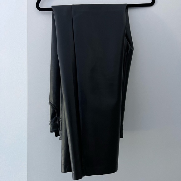 Melina Vegan Leather Pant by Wilfred (Aritzia) - Black - Picture 4 of 6